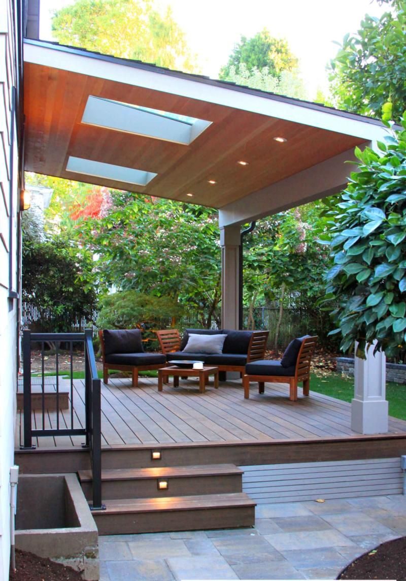 Creative and Functional Covered Deck Design Inspiration