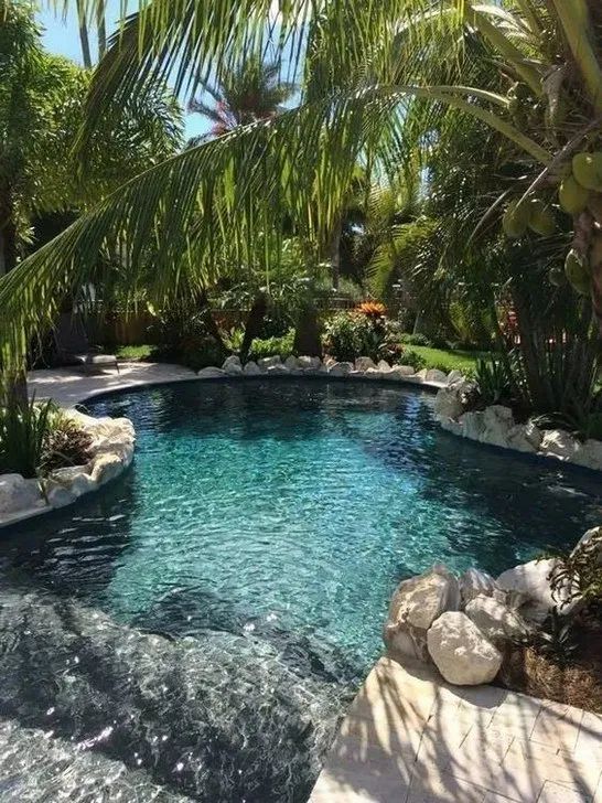 backyard ideas pool