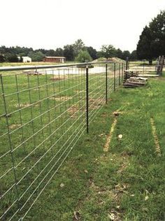 t post fence ideas