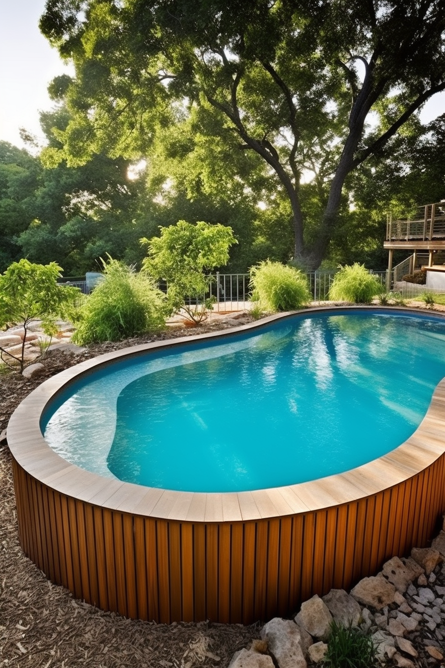 Creative and Stylish Ideas for Circular Pool Decks