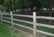 wood and wire fence ideas