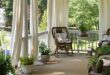 long front porch ideas