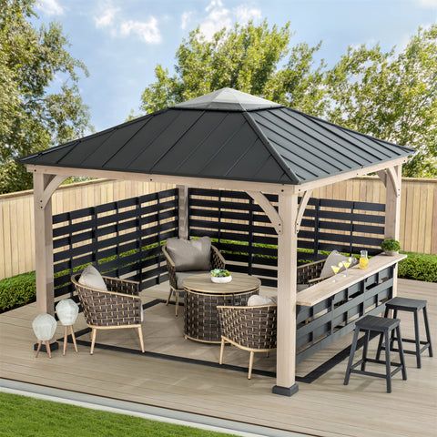 Creative and stylish gazebo designs for your outdoor space