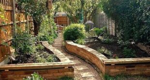 garden ideas long narrow