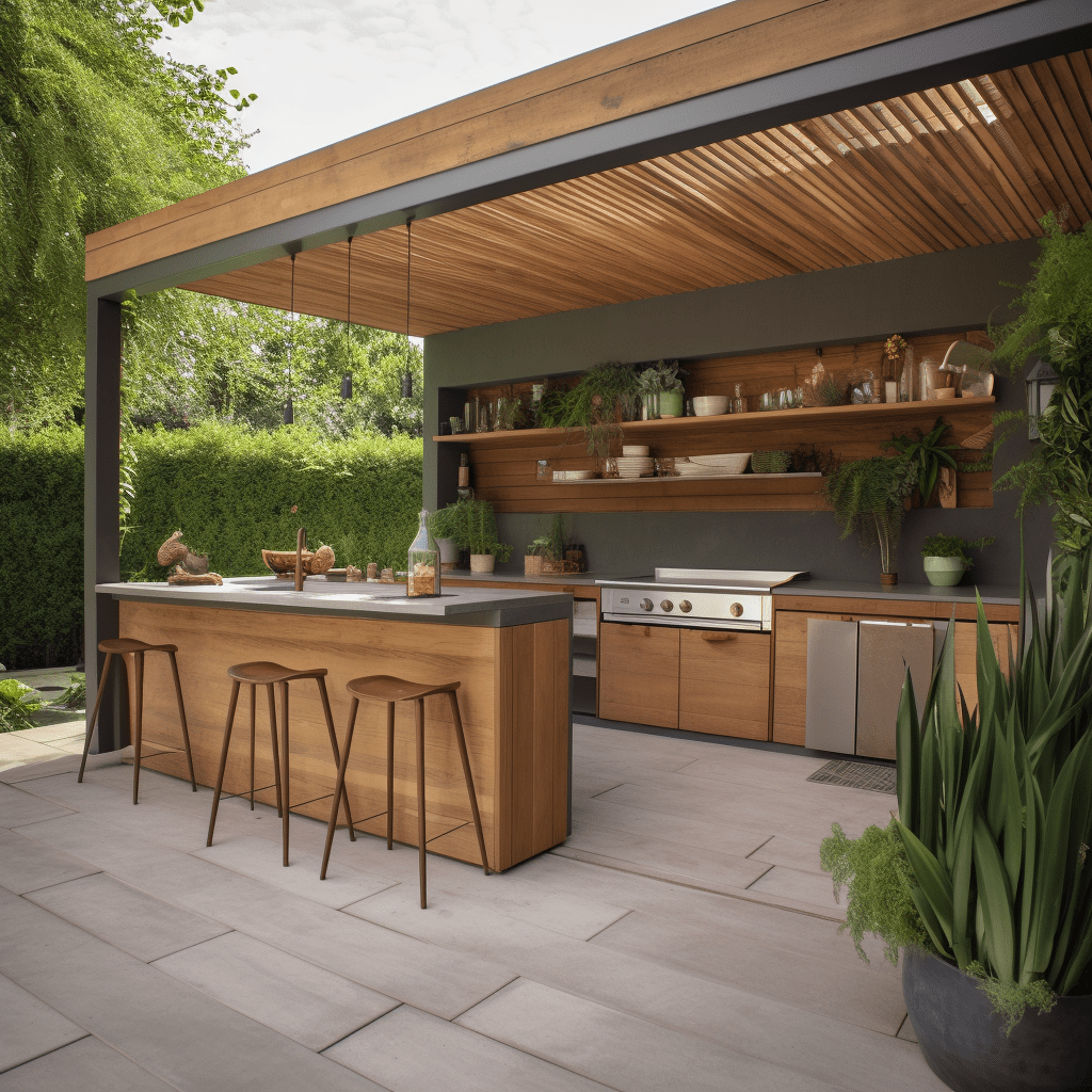 Creative ways to design your outdoor kitchen