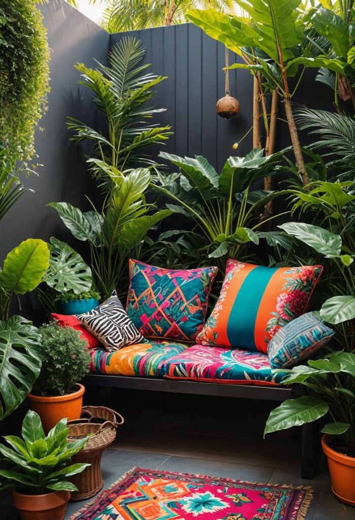 boho garden ideas