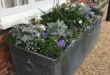 garden planter troughs