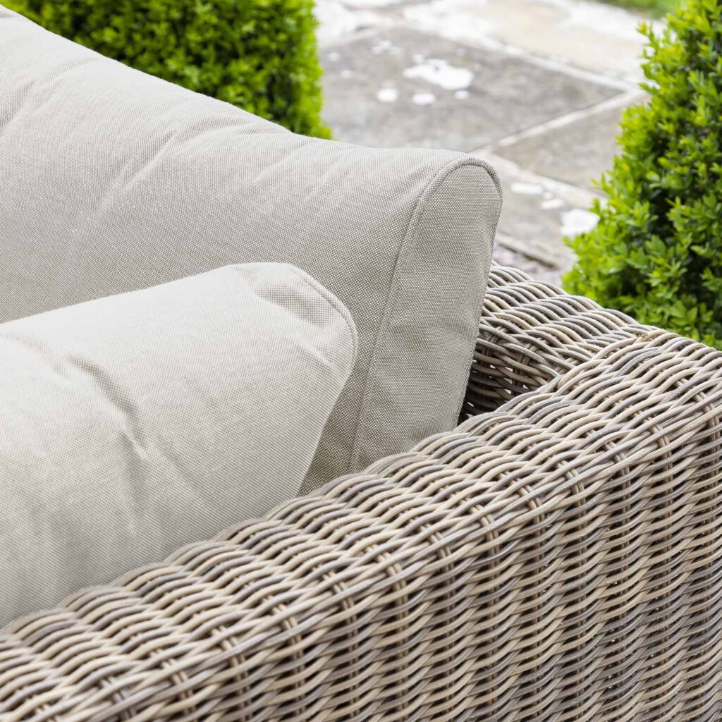 rattan garden sofa