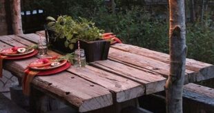 rustic garden furniture