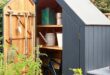 wooden garden sheds