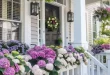 spring porch decor