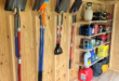 garden tool storage