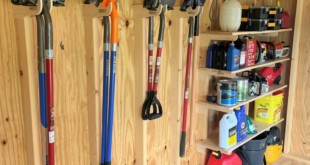 garden tool storage