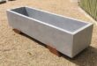 garden planter concrete