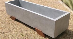 garden planter concrete