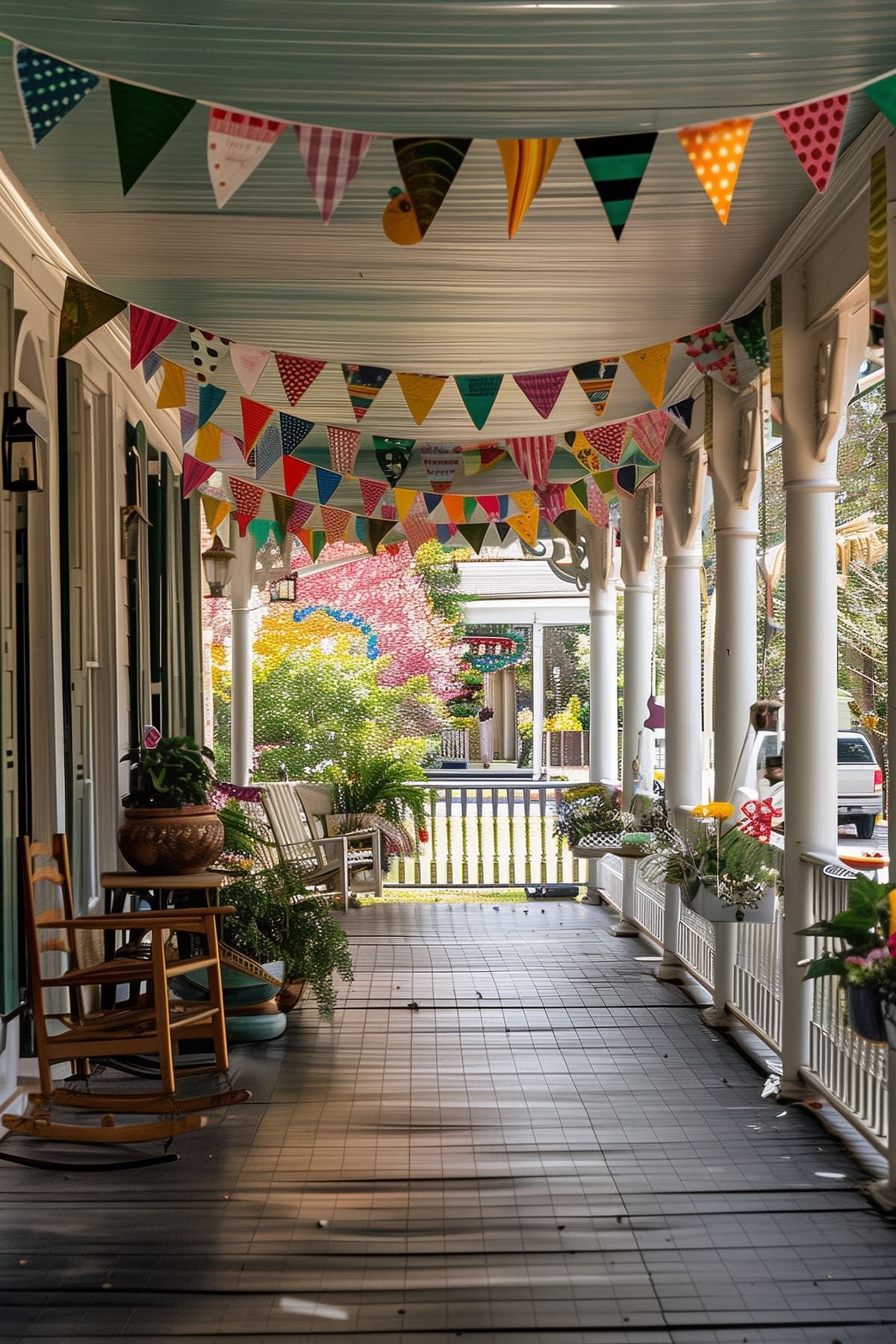 Elegant Designs for Expansive Front Porches