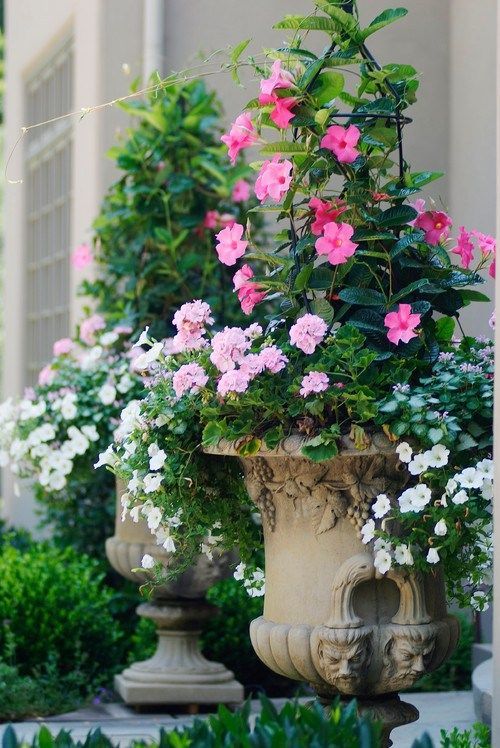 french garden planters