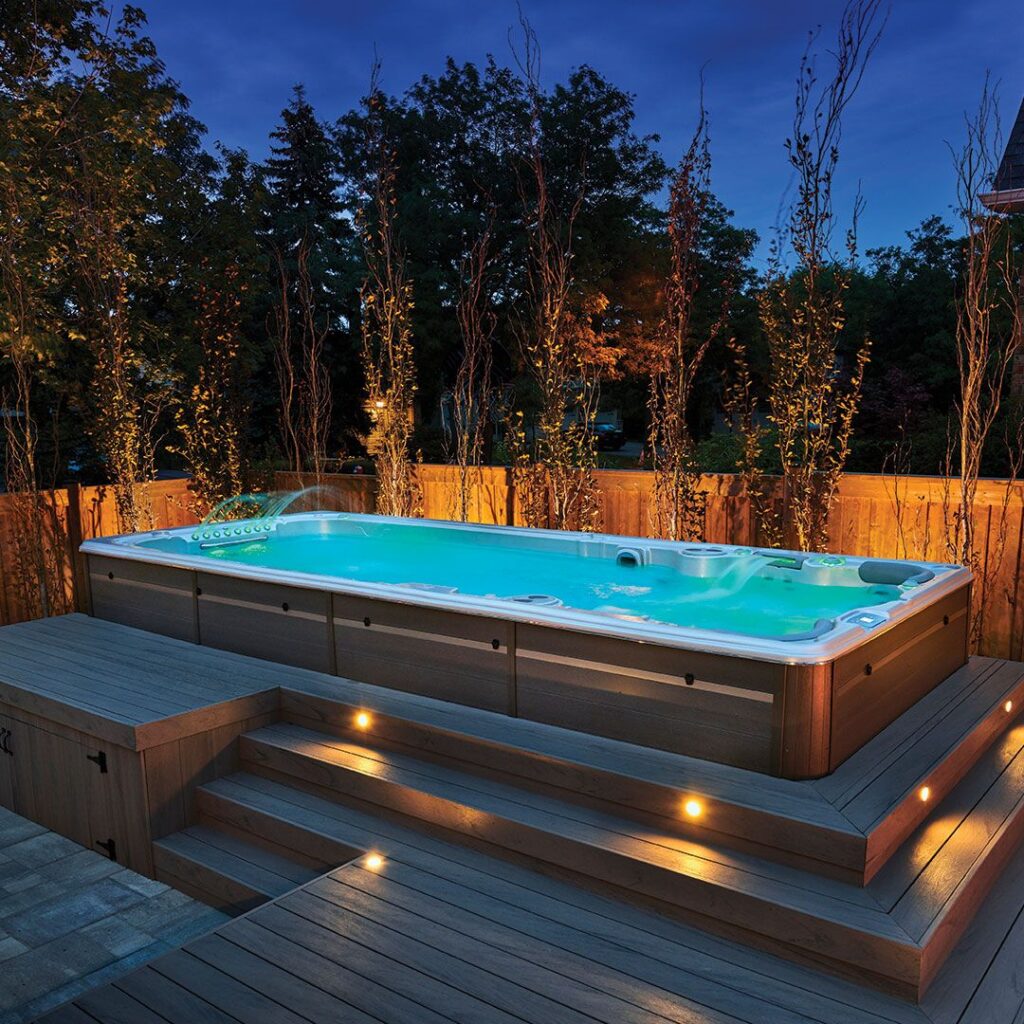 swim spa deck ideas