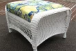 white wicker patio furniture