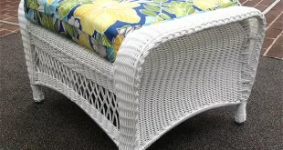 white wicker patio furniture