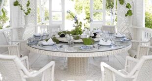 white wicker patio furniture