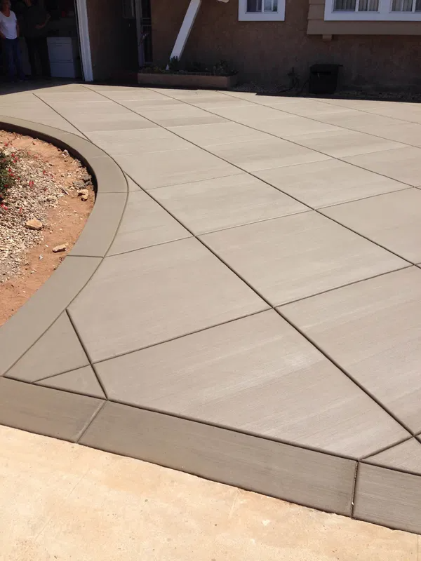 Elegant and Creative Concrete Patio Design Inspirations