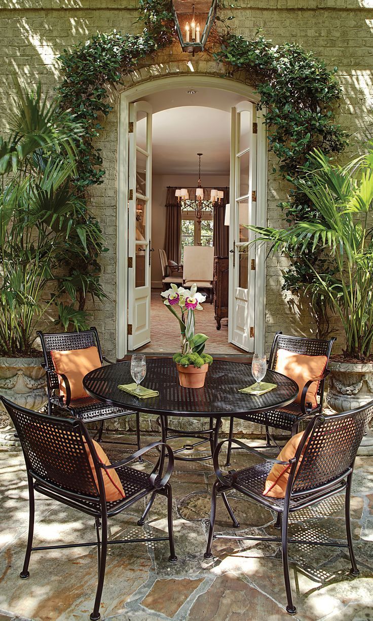 Elegant and Durable Outdoor Furniture Crafted from Wrought Iron