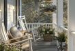 long front porch ideas