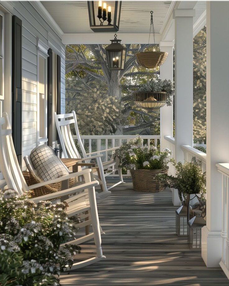 Elegant and Inviting Front Porch Design Inspiration