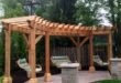 cedar pergola