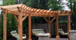 cedar pergola