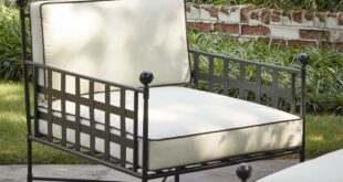 wrought iron outdoor furniture