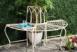 wrought iron outdoor furniture