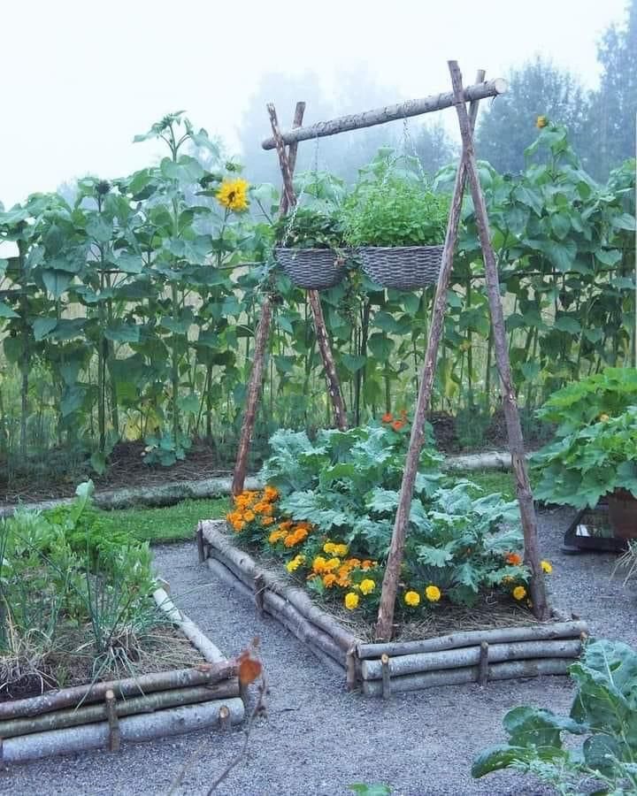 Elevated Flower Beds Enhance Curb Appeal of Homes