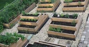 raised planter vegetable garden