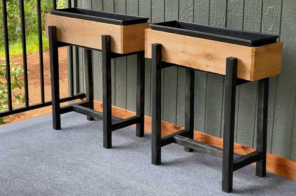 Elevated garden planter stands: A stylish solution for your plants