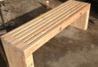 wooden garden benches