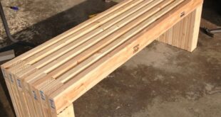 wooden garden benches