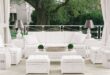 white outdoor furniture