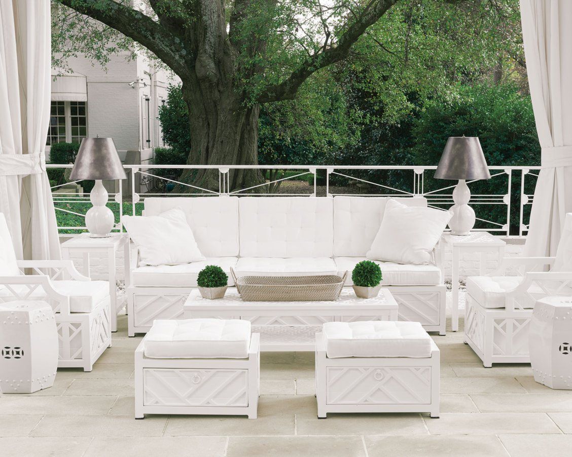 Embracing the Timeless Elegance of White Outdoor Furniture