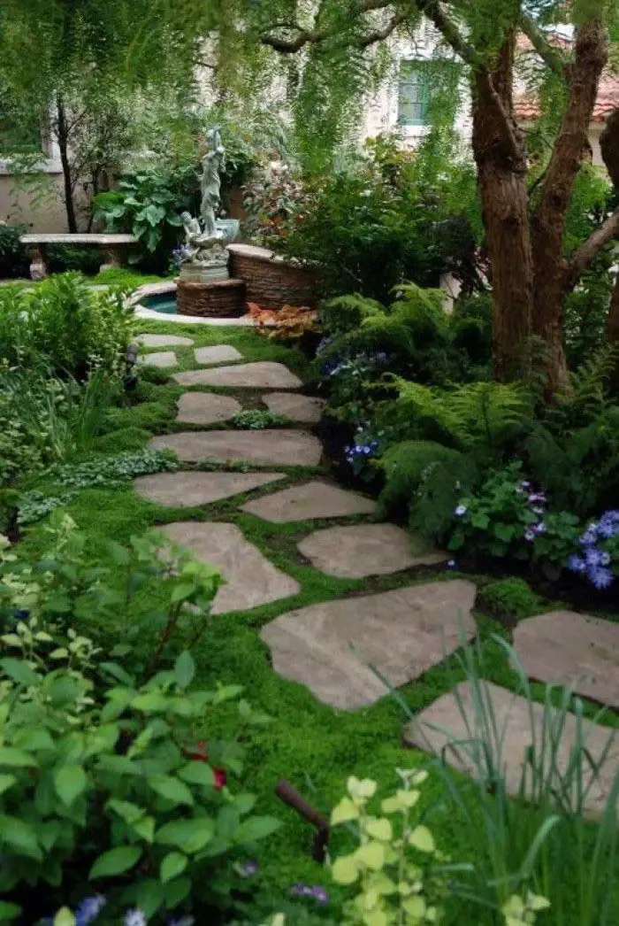 Enhance Your Garden Pathway with Charming Stepping Stones