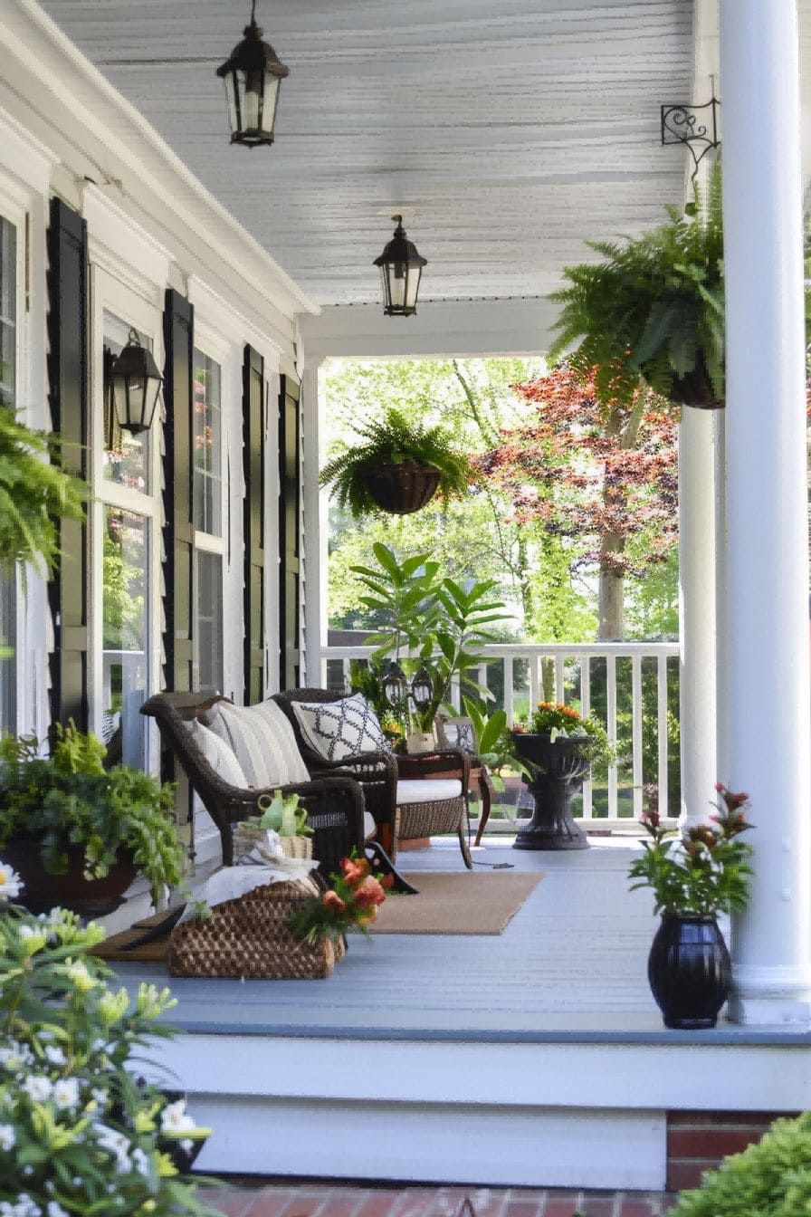 Enhance Your Home’s Curb Appeal with Stylish Front Porch Decor