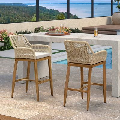 Enhance Your Outdoor Entertaining with Stylish Patio Bar Stools