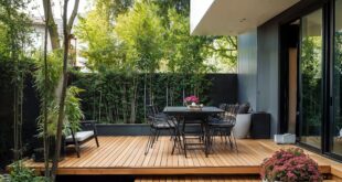 backyard deck