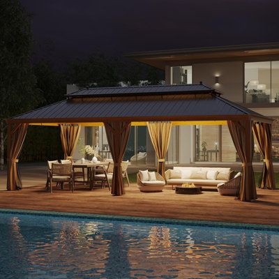 Enhance Your Outdoor Living Space with a Stunning Wood Gazebo