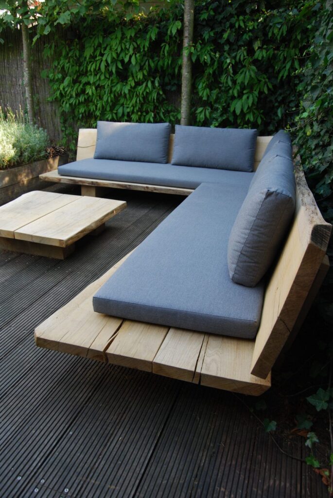 wooden garden furniture sets