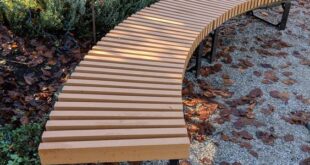 wooden garden benches