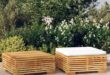 wooden garden furniture sets