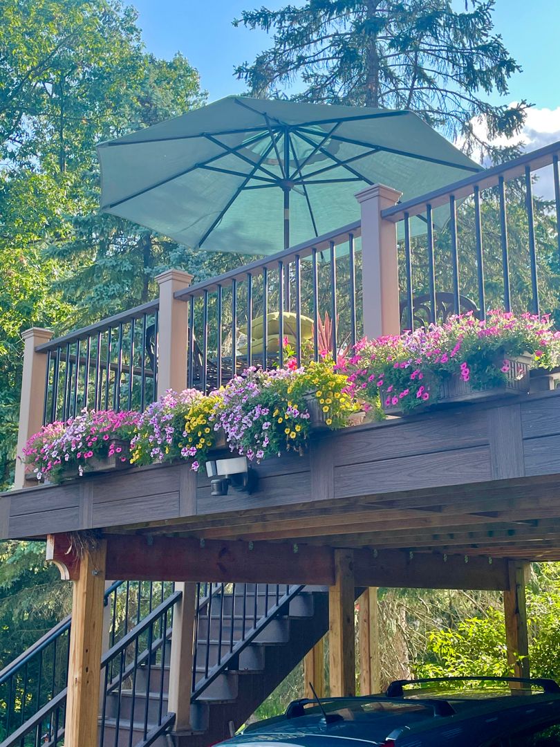 Enhance Your Outdoor Space with Stunning Deck Planters