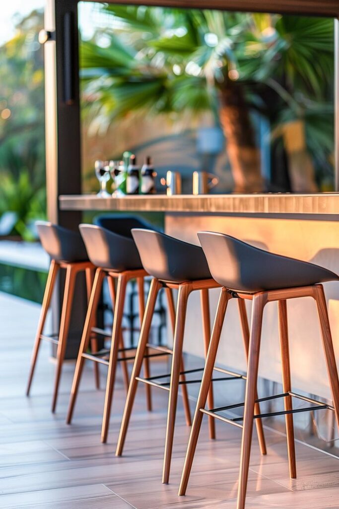 outdoor bar stools